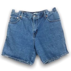 Vintage Blue Levi Shorts
